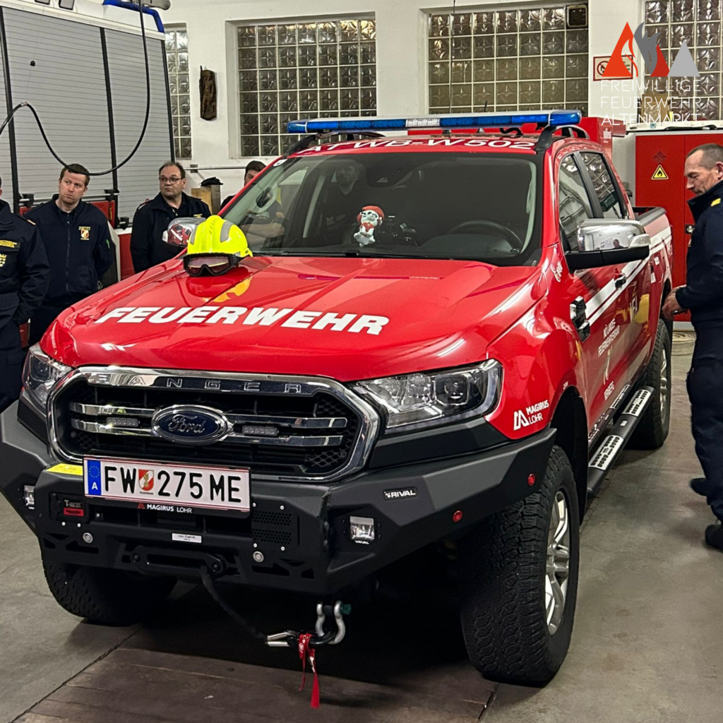Waldbrand-Pickup der FF Kirnberg