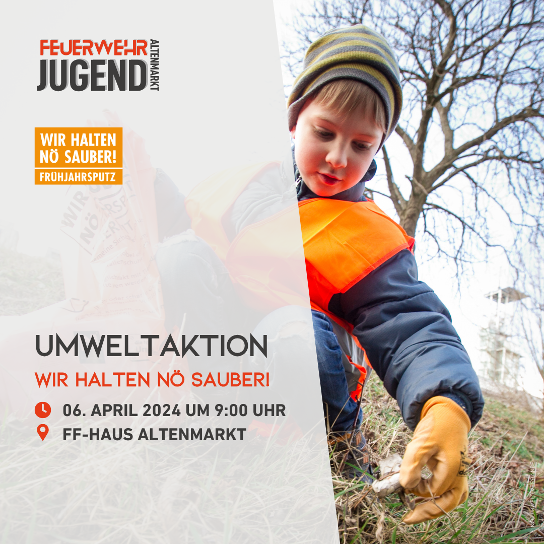 Einaldung zur Müllsammelaktion