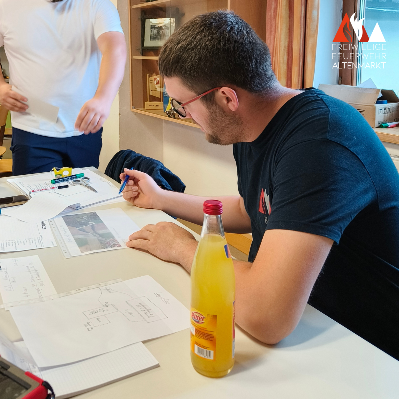 Einsatzleiterschulung im FF-Haus Altenmarkt