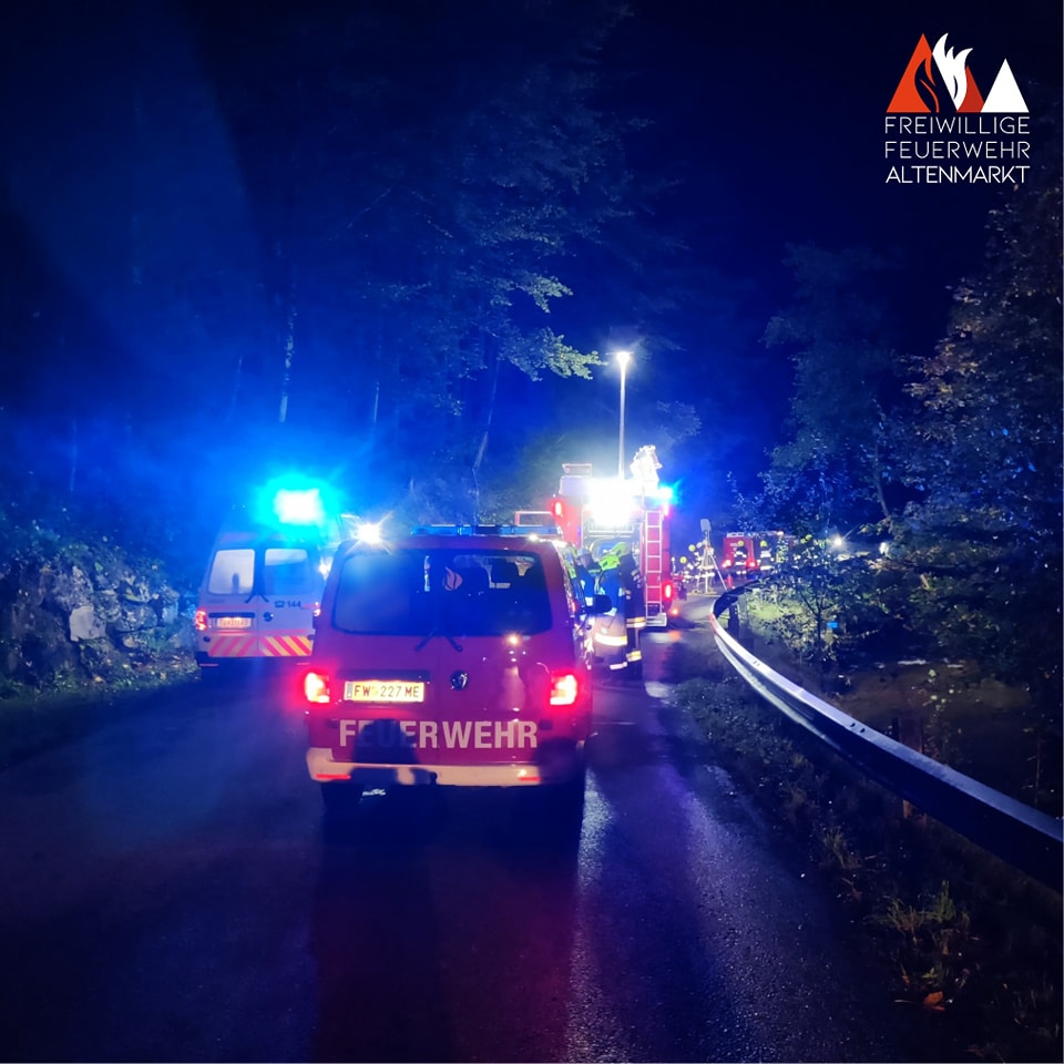 Einsatz der FF Altenmarkt